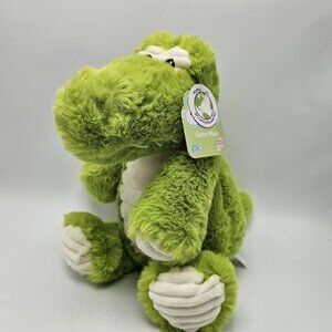Spark Create Imagine Green Gator 14" Alligator Plush Toy Rattle NEW Walmart baby